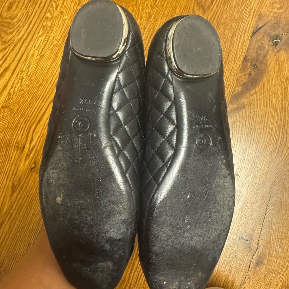 Chanel Lambskin authentic flats